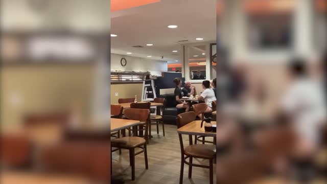 WATCH: Brawl Pops Off At Texas IHOP