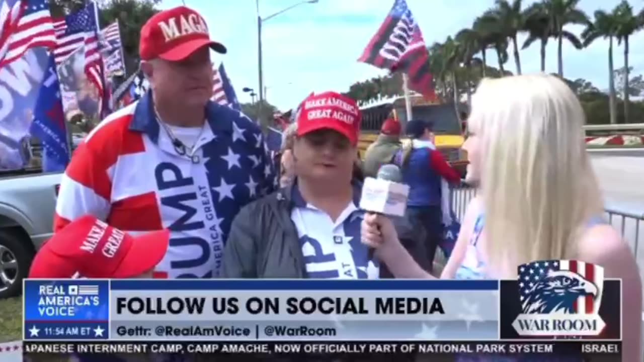 Jayne Zirkle at the Presidents’ Day rally