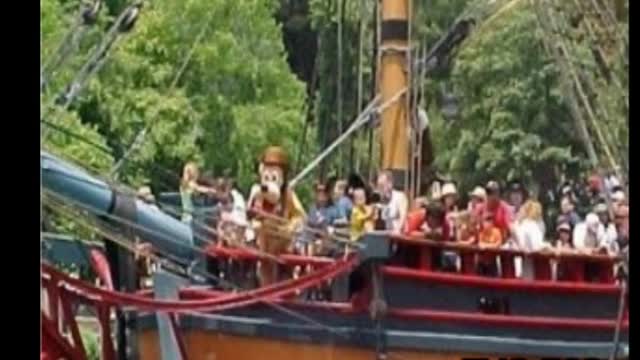 Sailing Ship Columbia--Disneyland History--1950's--TMS-509