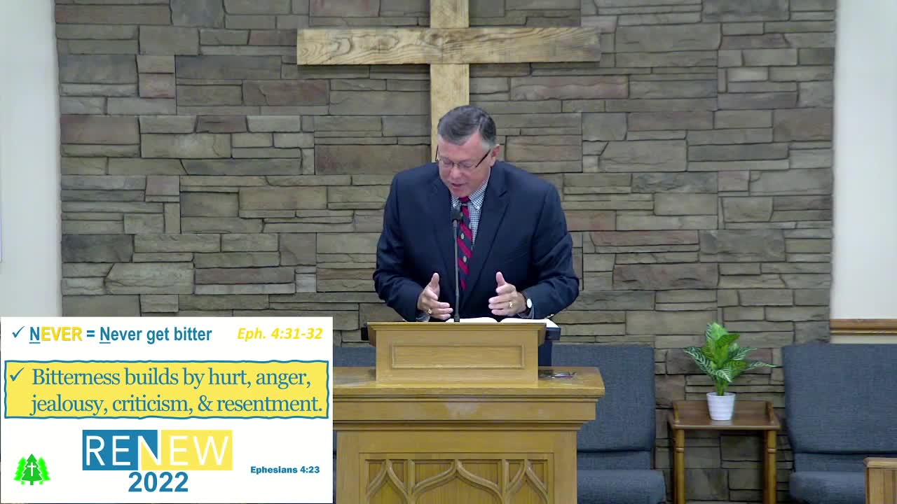 Renew 2022 Never Become Bitter Pt 3