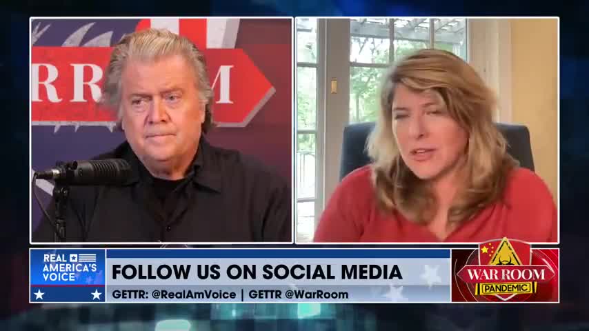 Steve Bannon and Naomi Wolfe - Proof Vax Harms Children !! 9-11-2022