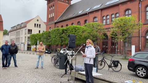 Greifswald: Redebeitrag von Ina am 16-05-2022