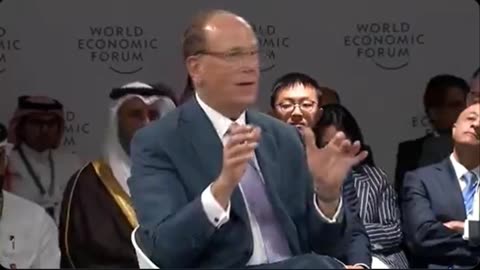 Shocking Blackrock CEO Larry Fink Advocates For Shrinking Population Growth