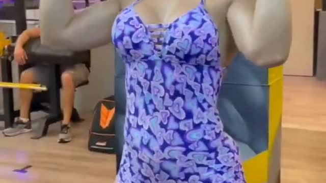 Girl Gym video #viral #workout #gymlovers #fitness #health