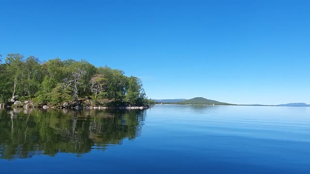 Low Angle Video of a Lake