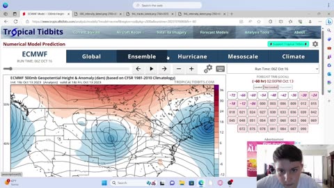 The Weather 7 News October 16, 2023 (a 70% chance of formation in Africa, Weather patterns changing)