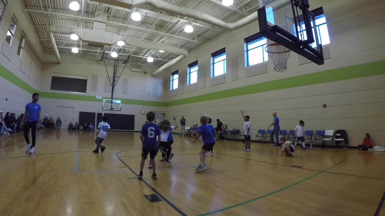 Blasian Babies Sister And Brother Play More Regular Games Of The YMCA Youth Basketball Season 2024