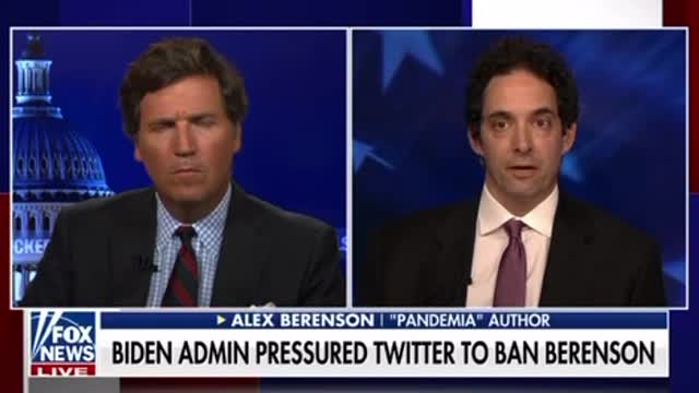 Alex Berenson Proves the Biden Admin Had Him Banned from Twitter.