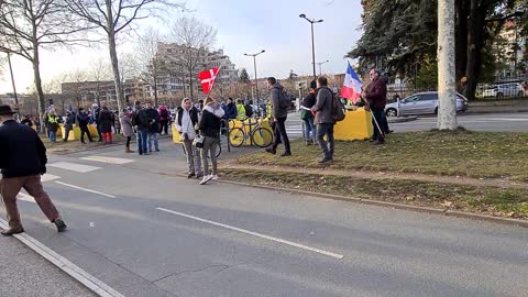 Manifestation Annecy le 12 02 2022