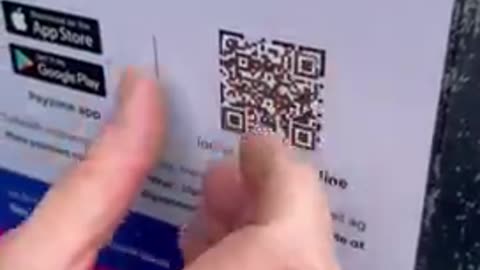 Before paying with QR Codes check if it is a sticker placed by thieves