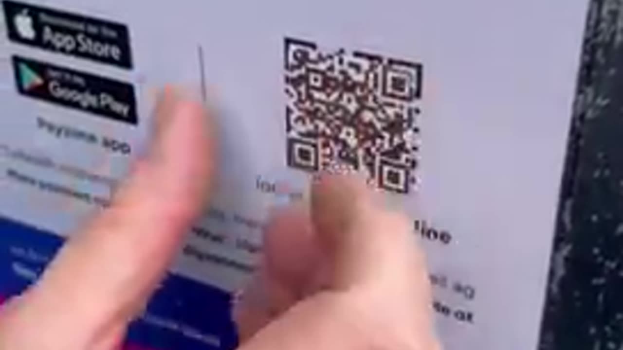Before paying with QR Codes check if it is a sticker placed by thieves