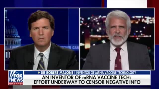 Tucker - 20210623 WHO past false info, Don't VAX kids, VAERS, Dr Robert Malone