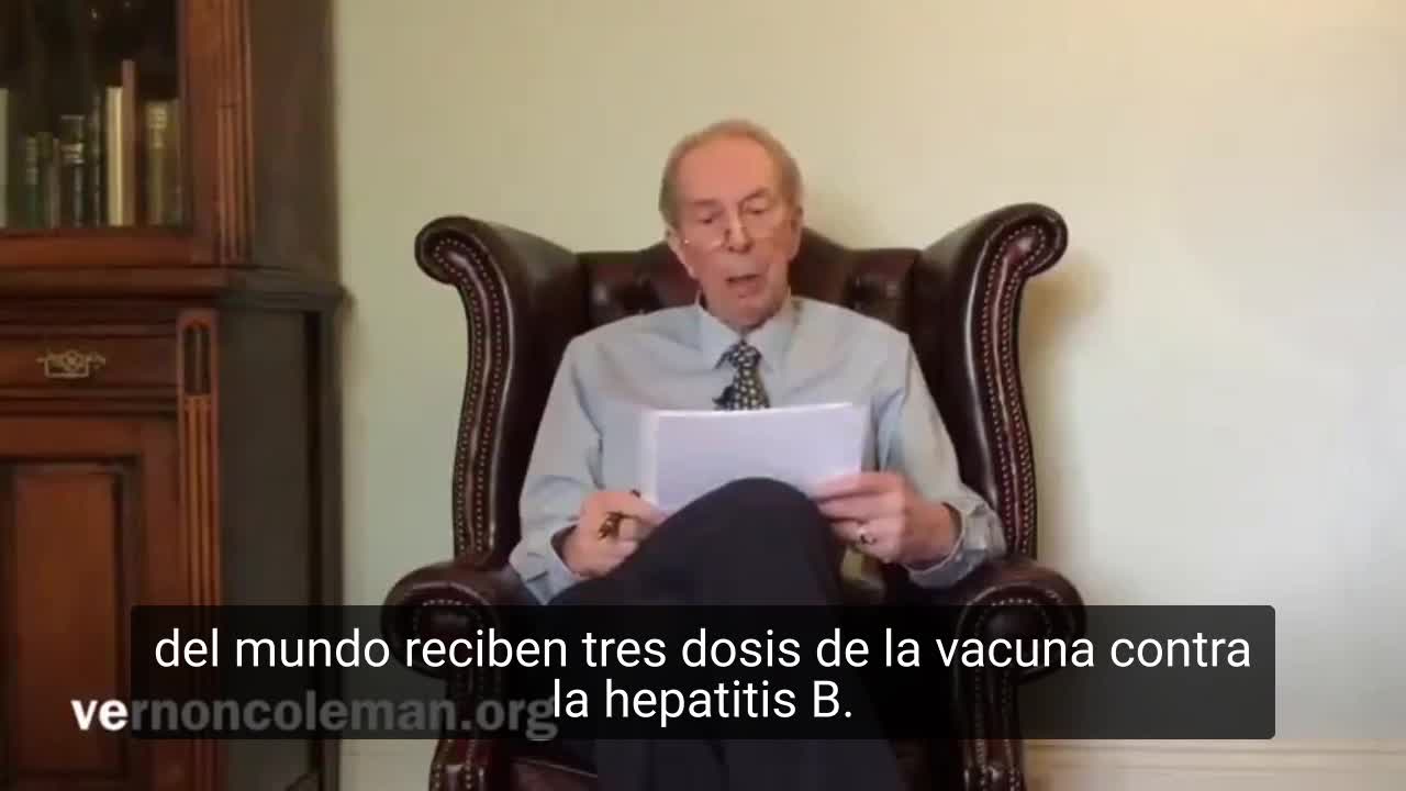 Hepatitis en niños y su relación con inyección Covidas - "Un anciano en una silla" Un CRACK