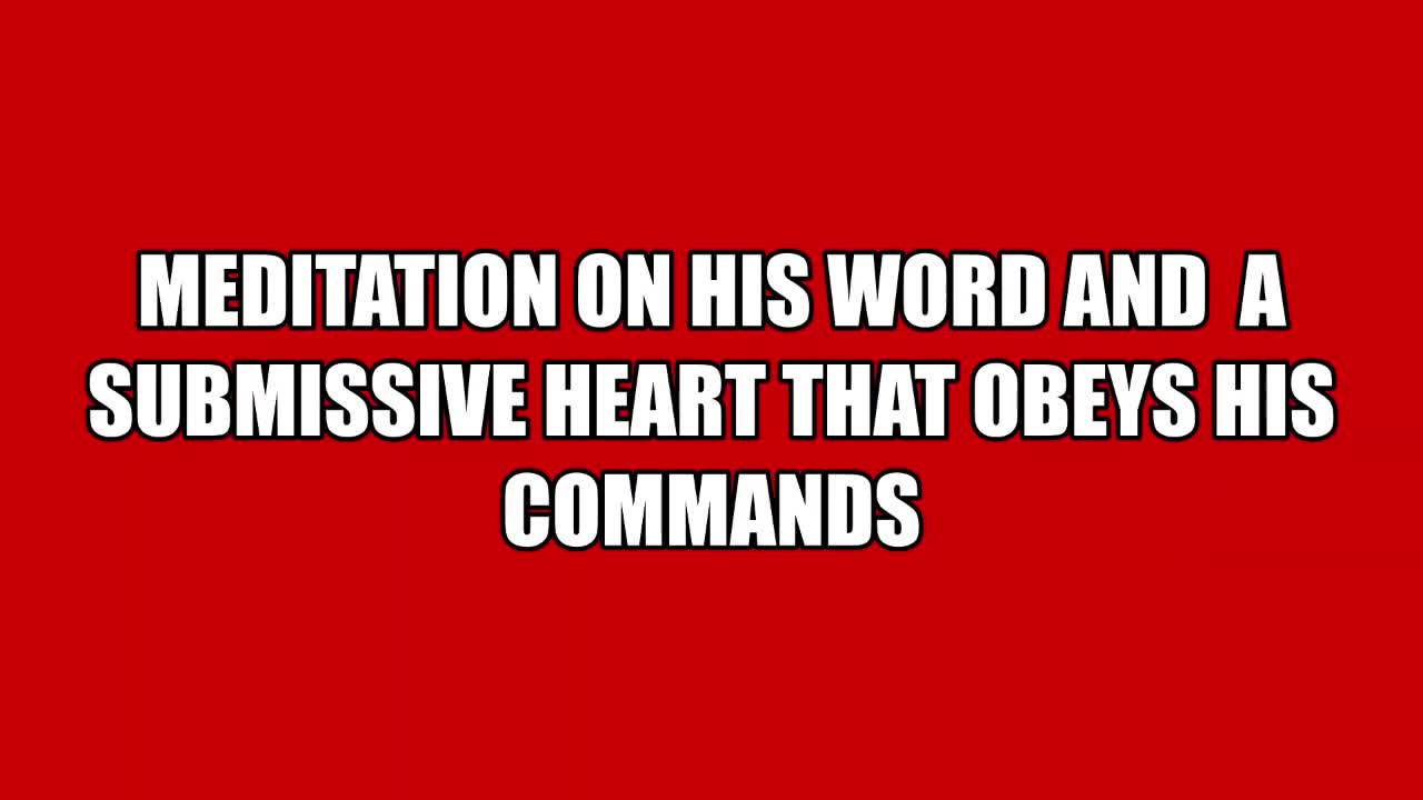 HIS WORD A IS PRIORITY