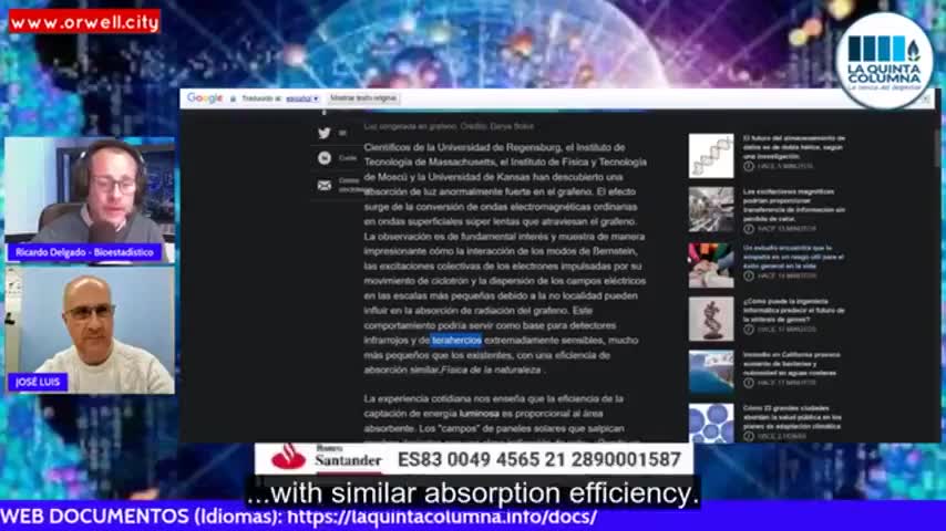 LA QUINTA COLUMNA ON STRONG LIGHT ABSORPTION IN GRAPHENE