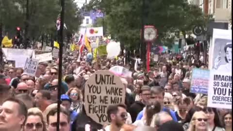 Freedom Rally in Ireland.