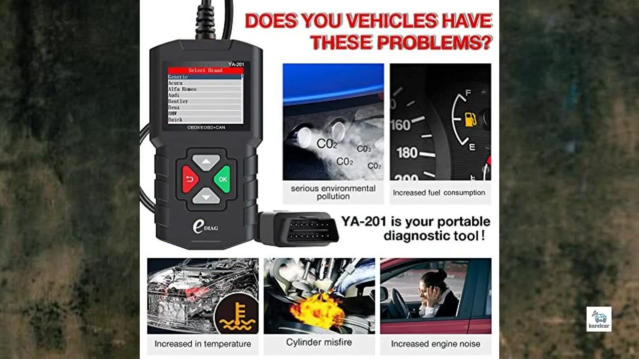 Review - EDIAG YA-201 OBD2 Scanner