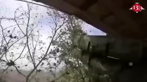 Russian soldiers who were ambushed with their equipment on battlefield could not escape drone strike