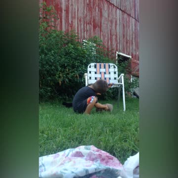 Little Boy Tries To Wrangle Adorable Tiny Kittens