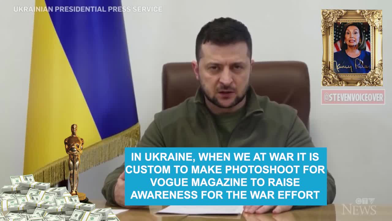 Volodymyr Zelensky Makes A Heartfelt Appeal...