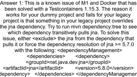 Testcontainers dockermachine executable was not found on PATH