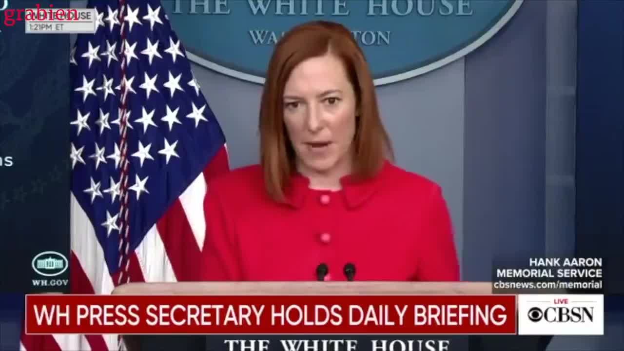 Jen Psaki is "circling back" - compilation video