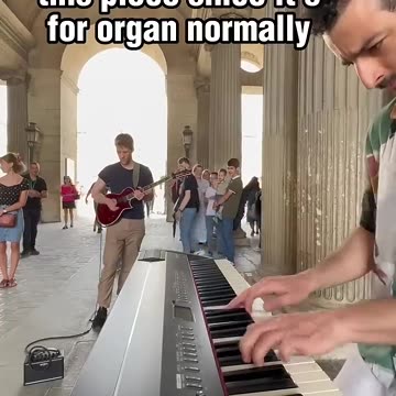 I guess I should’ve expected this when playing the most famous piece ever 😂 #toccataandfugue #bach