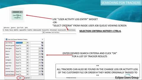 Misc and searching job queues