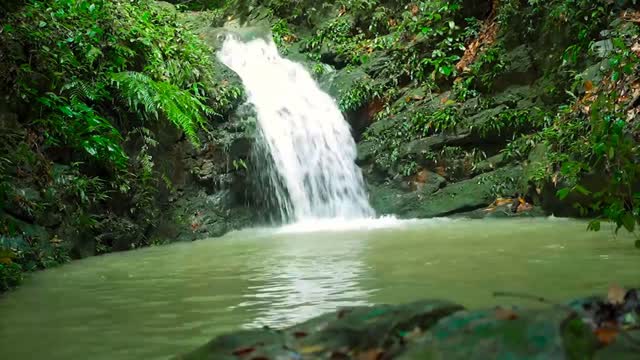 The World's Most Beautiful Waterfalls 4K Nature vide Imaging Scenery Relaxing Video of Waterfall