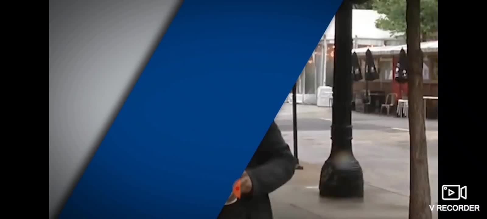 Reporter Doing Gun Violence Piece Gets Gun Violence