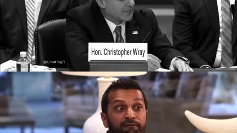 Kash Patel VS Christopher Wray