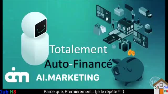 Totalement auto-financé avec ai marketing