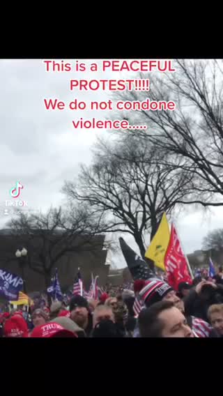 Massive amounts of patriots descend on DC for peaceful protest