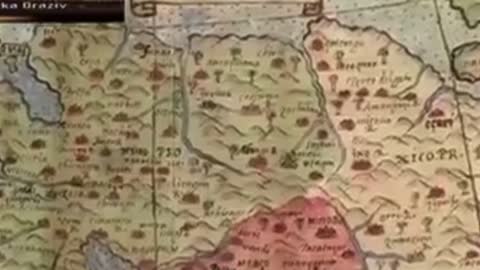 Ancient Flat Earth Map