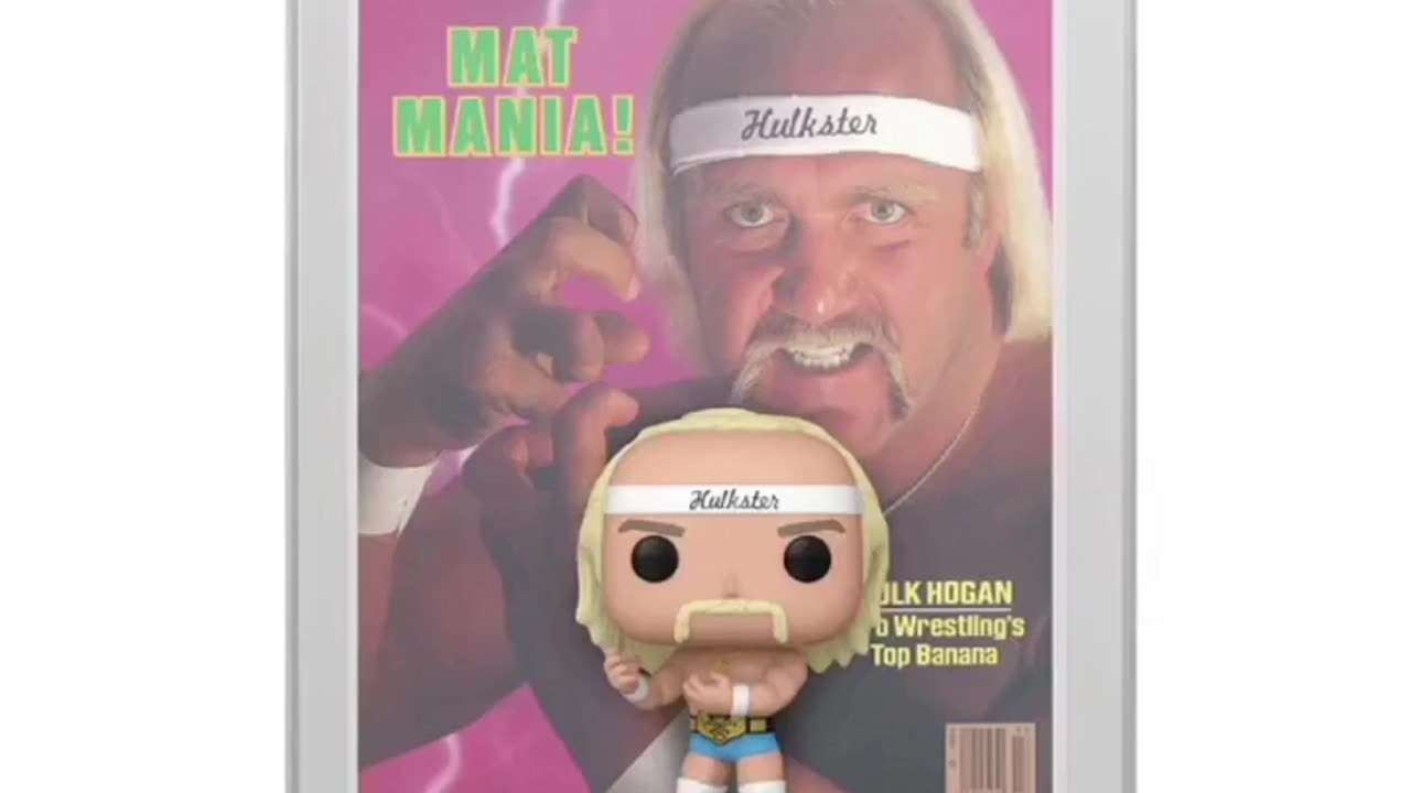 "Hulkster"With Intro Song X Hulk Hogan Funko Pop!😎🎤🎶💃