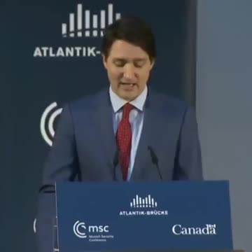 While Discussing His Government's Plan "To Address Online Harms,"