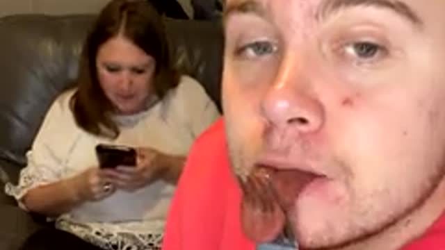 Mom thought it was real!