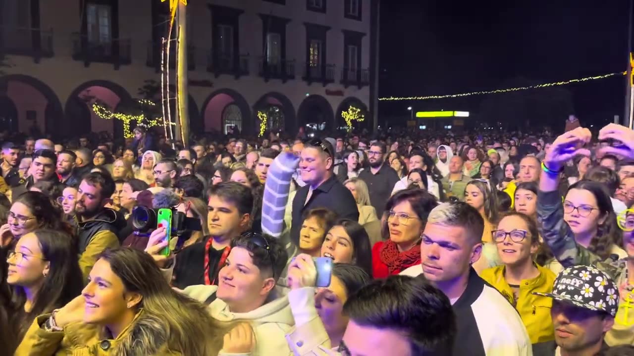 David Carreira - Passagem de ano / NYE Ponta Delgada, Sao Miguel Acores Portugal 31.12.2023 #Concert