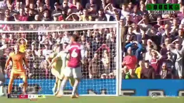 PREMARLEGUE....ASTONVILA..0-1 ARSENAL..HIGHLIT