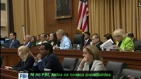 Pesadelo de 'no FAITH IN YOU' para Wray enquanto Ron Johnson o confronta com 'Trump Set Up'