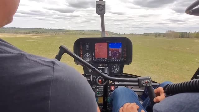 1st Hover Practice in R44