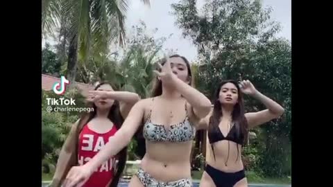 Pinay bikini in TikTok.. new cha-cha version..