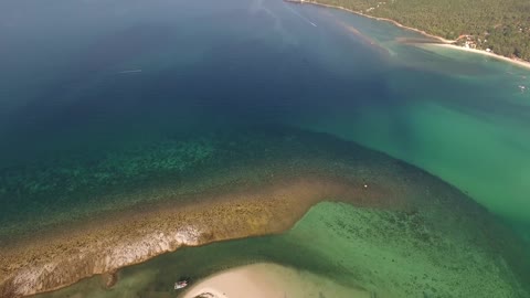 Drone Shot of an Island