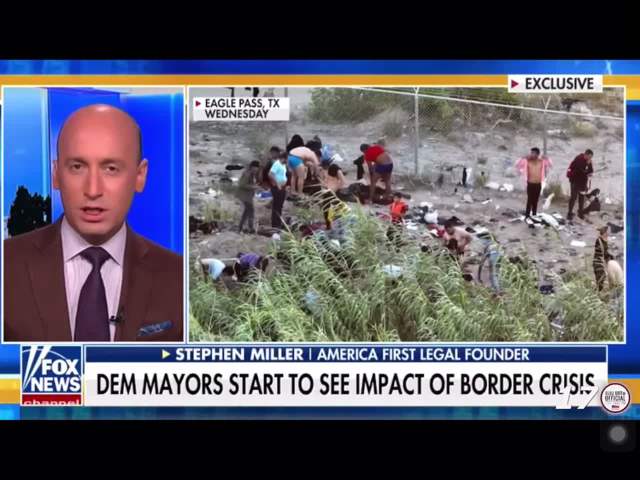 We are in the mist of the greatest national security crisis and humanitarian crisis we’ve ever seen.