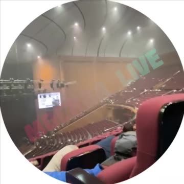 They were shocked as they waited for the show to start