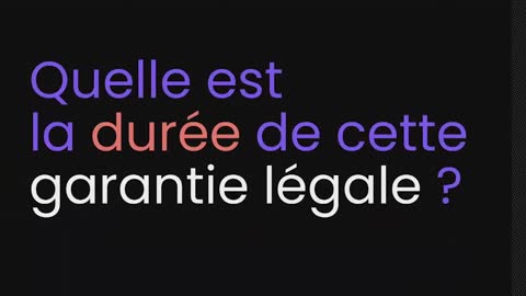 La facture _ Garantie _ vers qui le consommateur peut-il se tourner