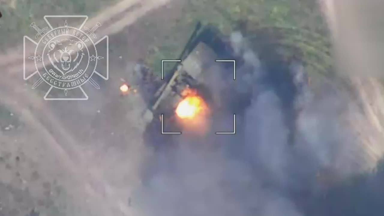 Lancet Drone of the North Group of Forces Destroyed a Rare Bohdana Self-Propelled Howitzer