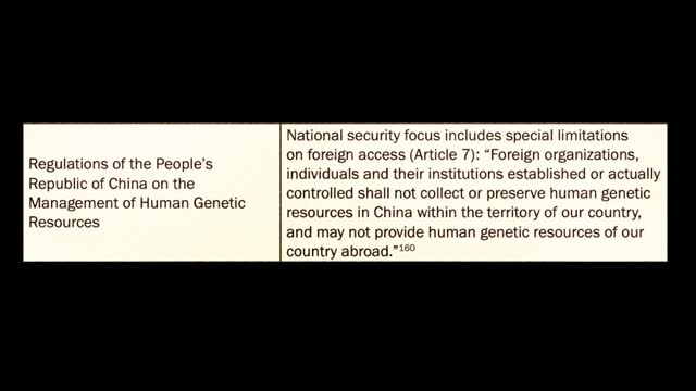 Detail Of China BioWeapon and How to Use It -DNA Collection