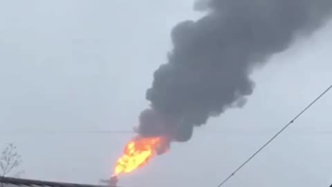 🔥👀 Explosion and fire at Omsk Oil Refinery P3