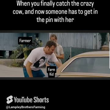 getting into the pen